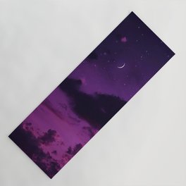 Purple Sky Night Yoga Mat