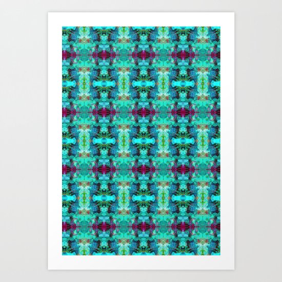AQUA Art Print