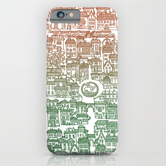 Autumn city iPhone & iPod Case