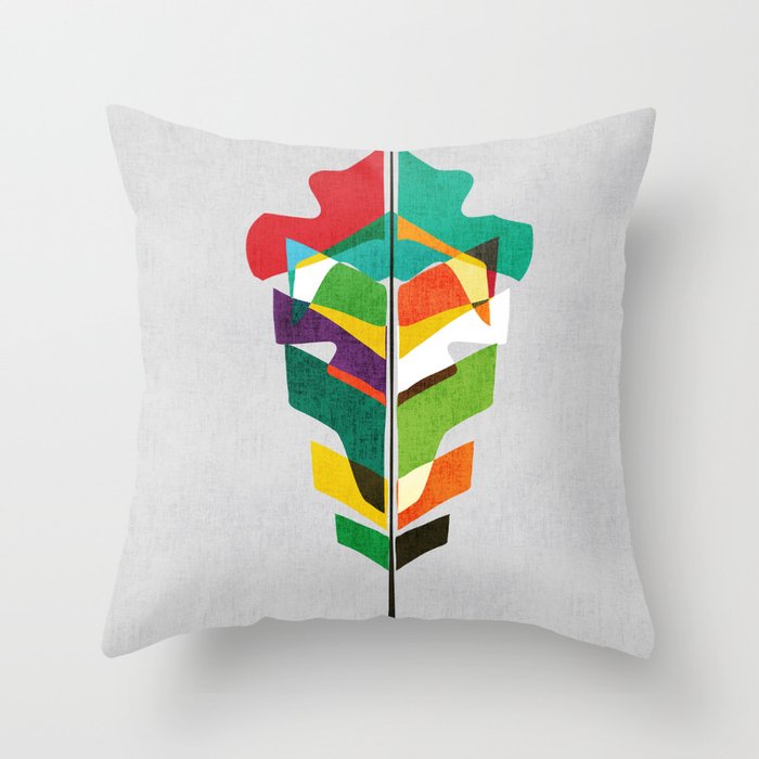 Before the last leaf falls Throw Pillow