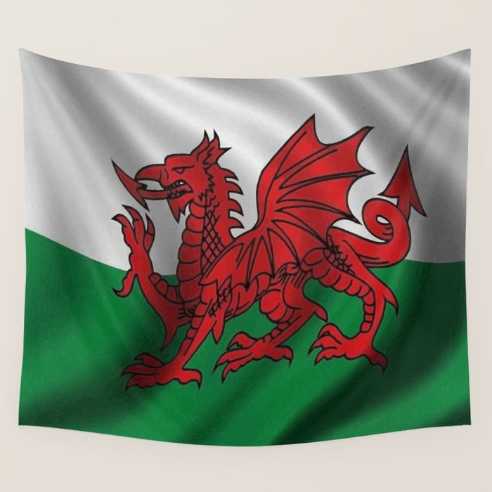 Wales Welsh Cymru Welsh Flag Pure Simple Red Dragon Of Wales Canvas Print