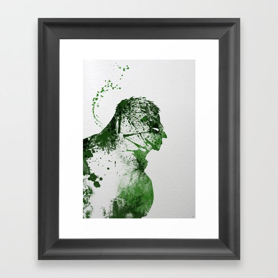 Irritated Framed Art Print