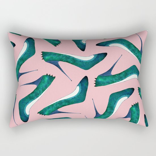 Green With Envy Rectangular Pillow