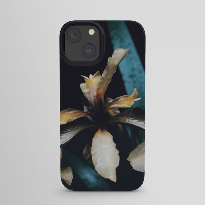 Monochrome Iris iPhone Case