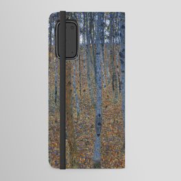 Gustav Klimt's Beech Grove I (1902) Android Wallet Case