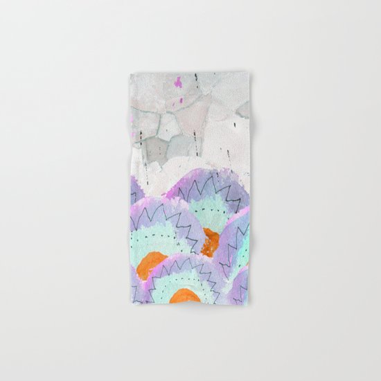 At the Garden Wall Hand & Bath Towel