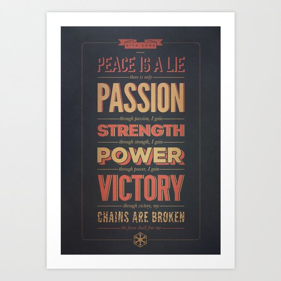 Welcome to the Darkside Art Print