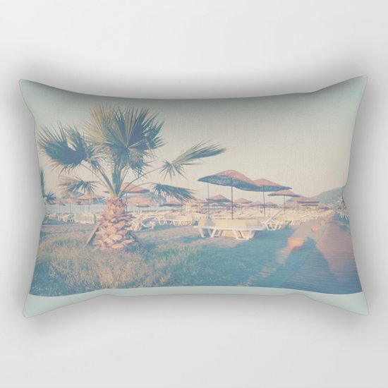 RELAXING - A Day at the Beach Rectangular Pillow