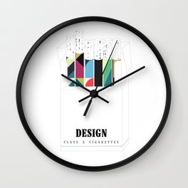 Design, it'll slowly kill you Wall Clock