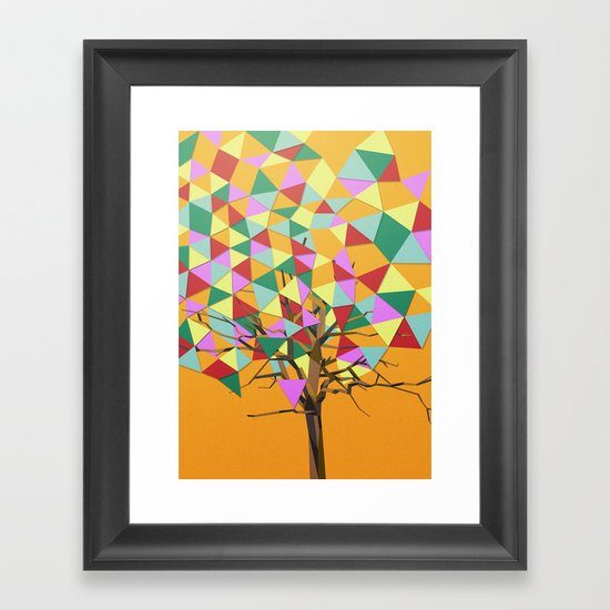 Treeangle Framed Art Print