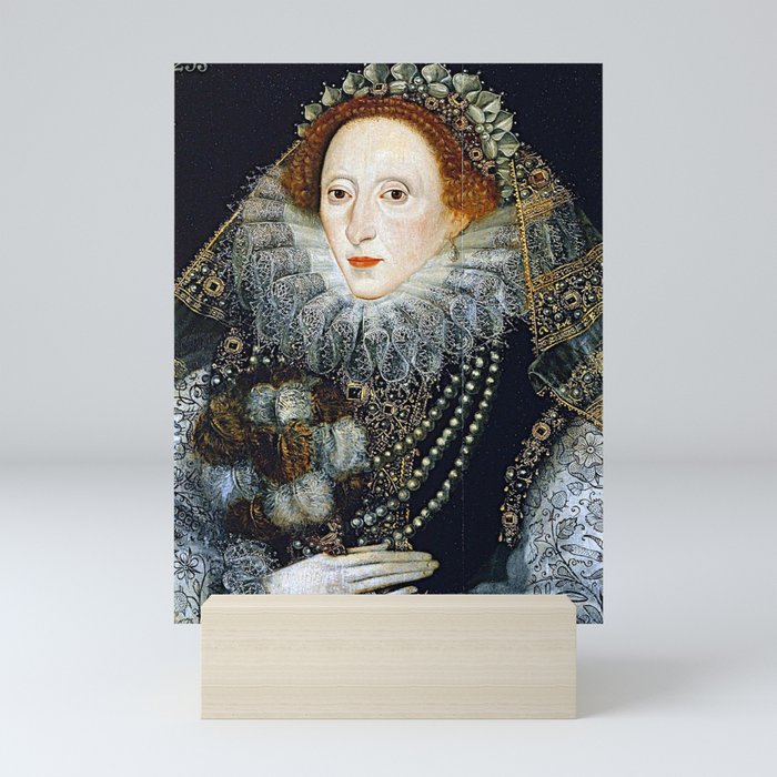 Portrait of Queen Elizabeth I of England Mini Art Print