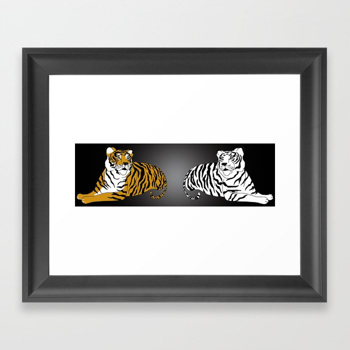Tigers Framed Art Print