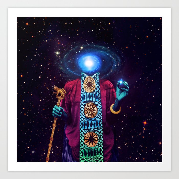 The Shaman Art Print By Manzelbowman Society6