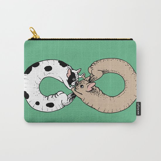Infinity of Frenchie Carry-All Pouch