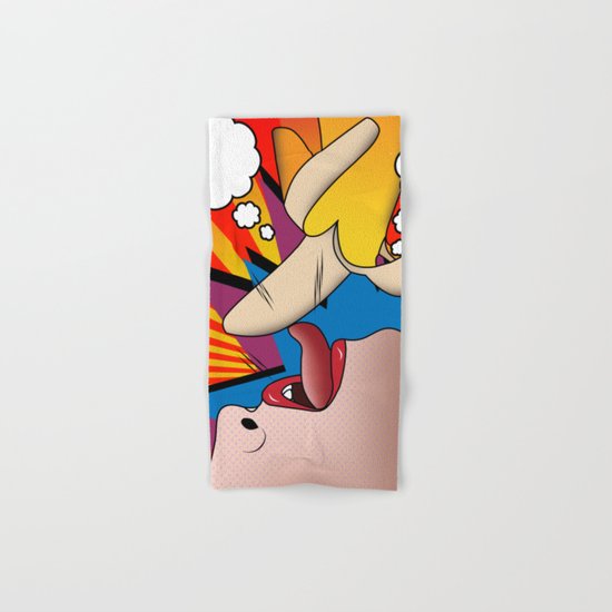 cute pop Hand & Bath Towel