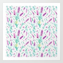 Lavender-Pink Dust Art Print