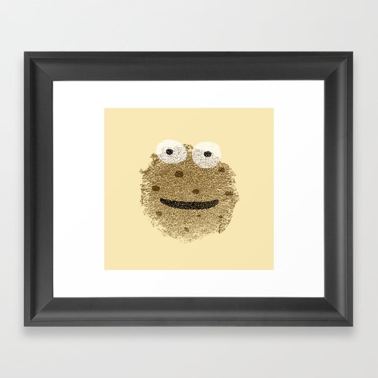 Cookie Monster Framed Art Print