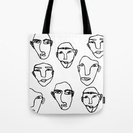 faces Tote Bag