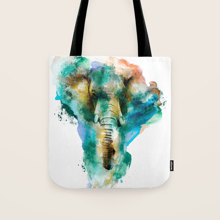 Elephant Tote Bag By Rizapeker Society6