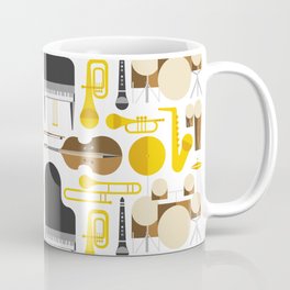 Jazz instruments Mug