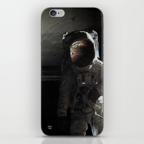 Sad story about a chimp in space iPhone & iPod Skin