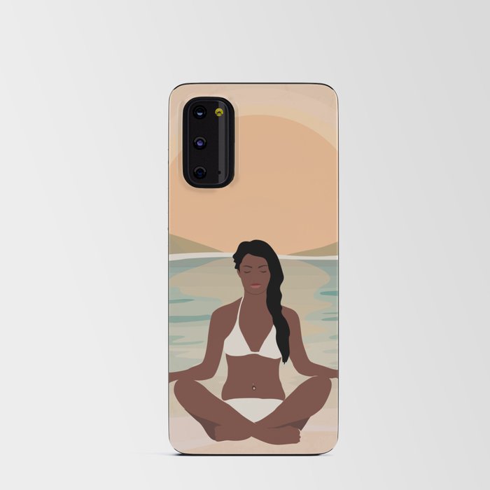 I welcome positive and healthy energy Android Card Case