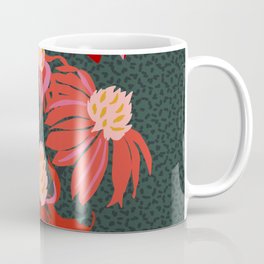 Girl's eye: autumn flower  Coffee Mug