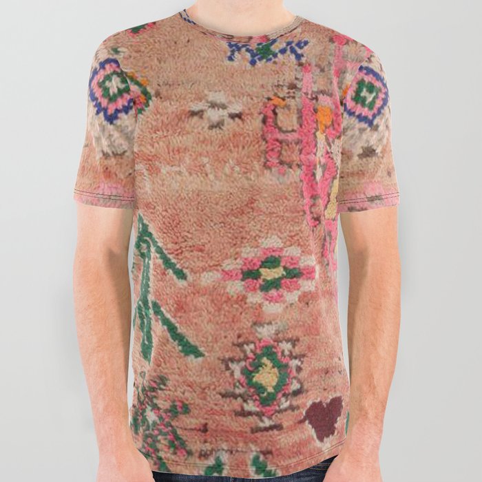 Moroccan Berber Traditional Carpet All Over Graphic Tee