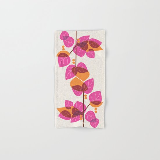 Purple Tree Hand & Bath Towel