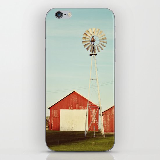 the red barn iPhone & iPod Skin