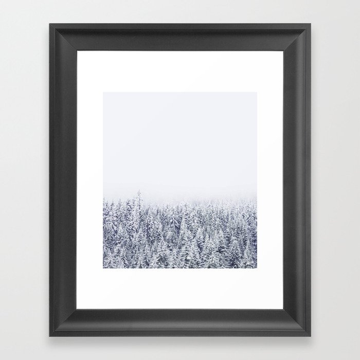 A Tale of Snow #society6 Framed Art Print