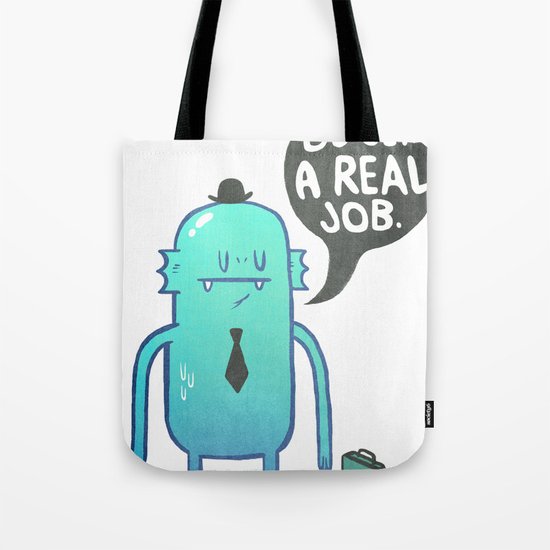 Job Hunt Tote Bag