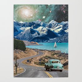 Cosmic Road Trip Poster