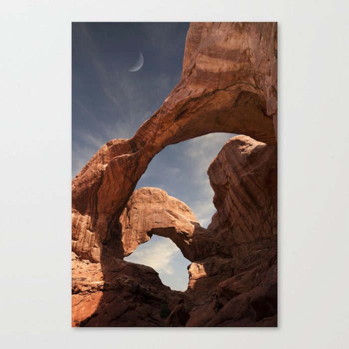 Double Arch Canvas Print