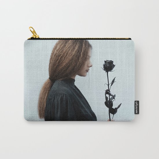 Black rose Carry-All Pouch