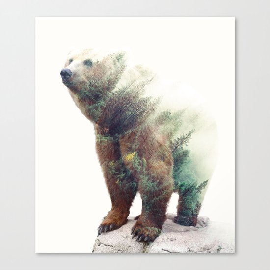 One With Nature V2 #society6 #buyart #decor Canvas Print