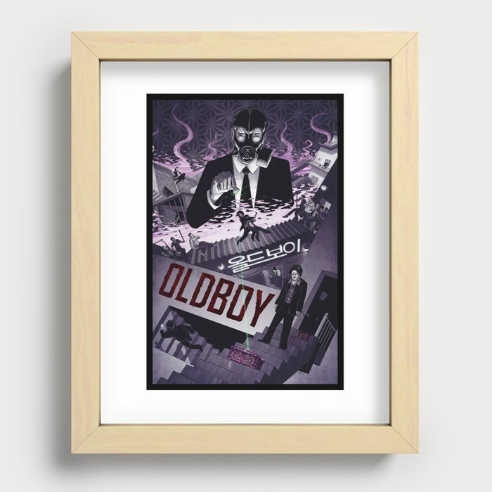 Oldboy [limited color] Recessed Framed Print