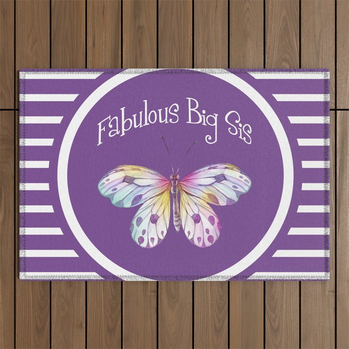 Fabulous Big Sister Gifts Outdoor Rug