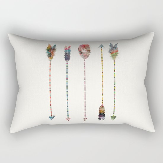 native earth arrows Rectangular Pillow