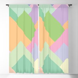 Happy Mountains Blackout Curtain