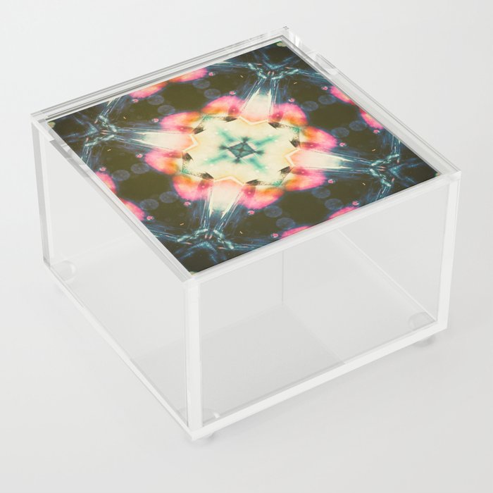 Retro Style Kaleidoscope Acrylic Box