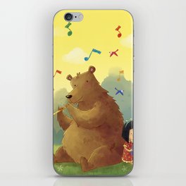 Friend Bear iPhone Skin