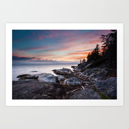Be Calm Art Print