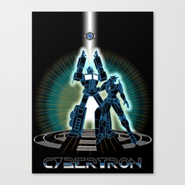 CyberTRON (G1 Optimus Prime Transformers TRON)  Canvas Print