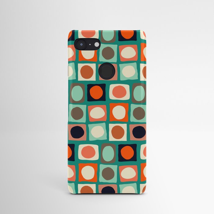 Circles and rectangles Android Case