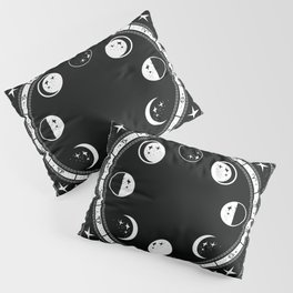 Astrological Moon Phase Magical Witchy  Pillow Sham