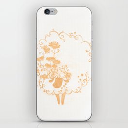 golden sheep iPhone Skin