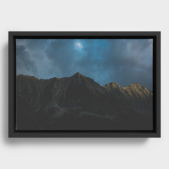 The Mountain Framed Canvas