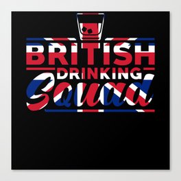 British Drinking Squad Canvas Print