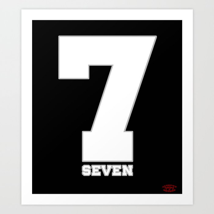 Seven over 7 Art Print
